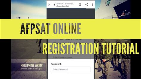 AFPSAT ONLINE REGISTRATION EXPLAINED (PAANO MAG .